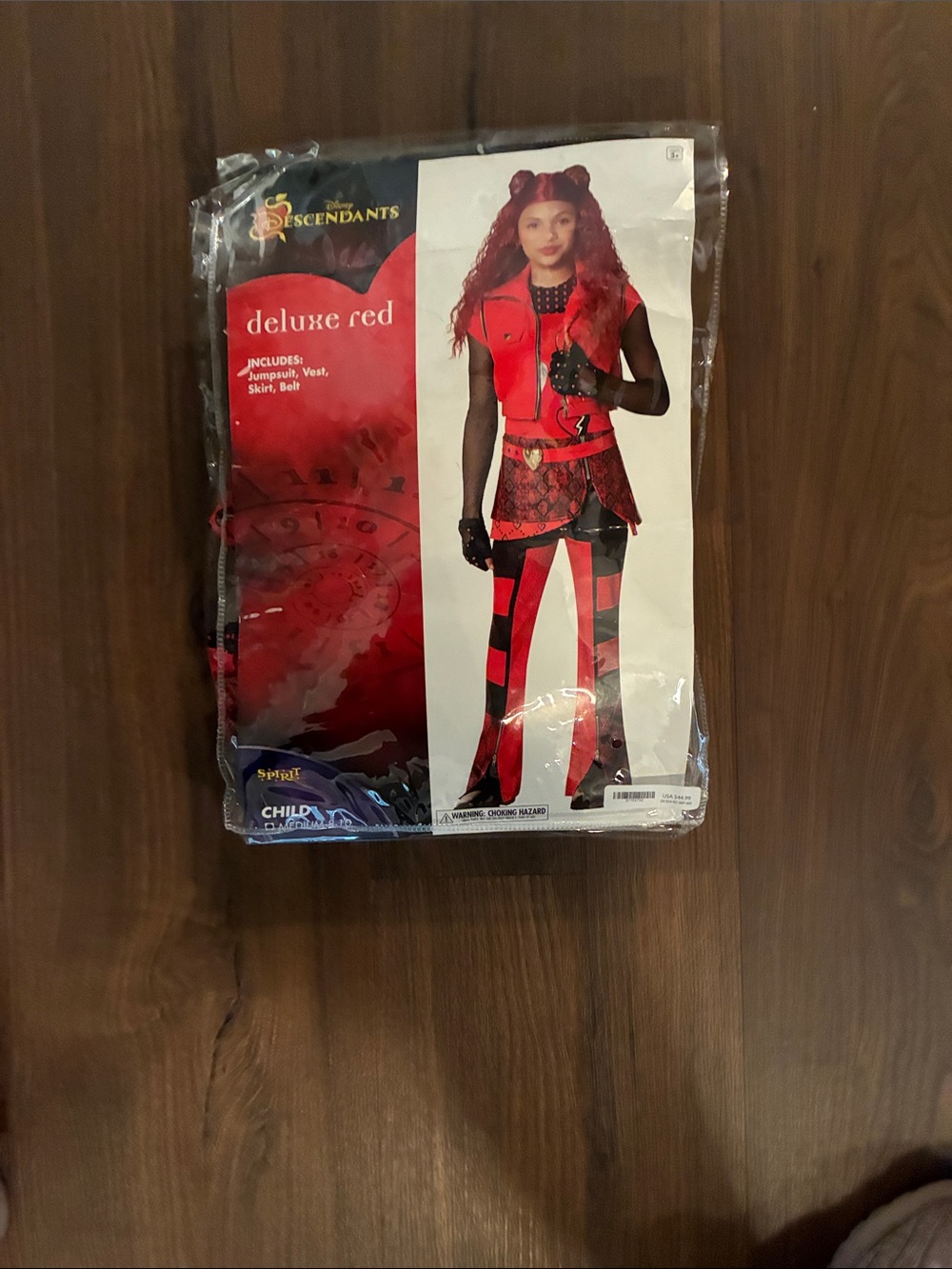 Spirit Disney Descendants Deluxe Red Kids Costume - Red & Black